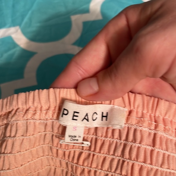 festival boho pink crochet crop top cami size S - Picture 4 of 4